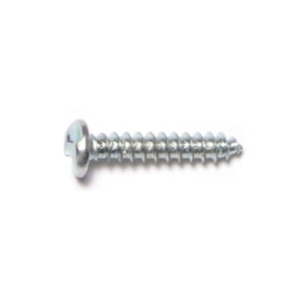 Midwest Fastener Sheet Metal Screw, #6 x 3/4 in, Zinc Plated Steel Pan Head Slotted Drive, 30 PK 62442 - main